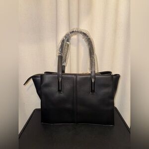 JustFab Black Shoulder Purse Bag